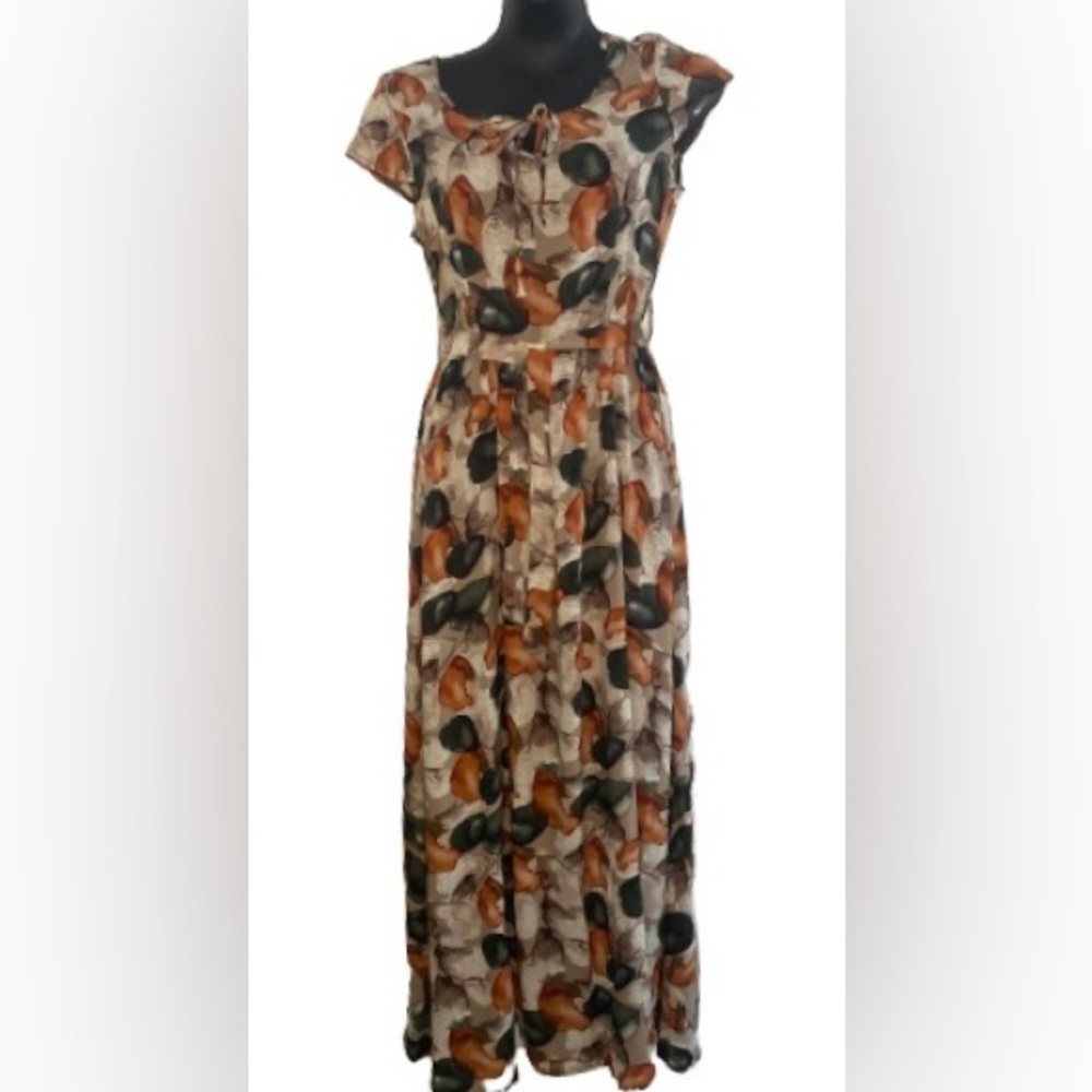 Julia Print Maxi Dress